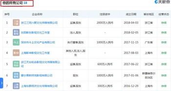 因 弄虛作假 ,明星靳東持股40 公司被列入經營異常名錄